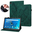 For Lenovo Tab M10 X505L Big Butterfly Embossed Leather Tablet Case(Green) - Lenovo by PMC TechLife | Online Shopping South Africa | PMC TechLife | Buy Now Pay Later Mobicred
