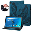 For Lenovo Tab M10 X505L Big Butterfly Embossed Leather Tablet Case(Blue) - free shipping - PMC TechLife - Order now!