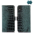 For Nokia C2 2nd Edition Crocodile Top Layer Cowhide Leather Phone Case(Green) - Nokia Cases by PMC TechLife | Online Shopping South Africa | PMC TechLife | Buy Now Pay Later Mobicred