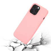 For iPhone 14 Pro Max Liquid Silicone Phone Case (White)