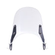 XRL-456120 Motorcycle 5-7 inch Headlight Retro Windshield(Transparent) - free shipping - PMC TechLife - Order now!