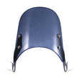 XRL-456120 Motorcycle 5-7 inch Headlight Retro Windshield(Grey Blue) - Others by PMC TechLife | Online Shopping South Africa | PMC TechLife | Buy Now Pay Later Mobicred