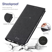 For Sharp Aquos Wish ViLi DMX Series Shockproof TPU + PU Leather Magnetic Attraction Horizontal Flip Case(Black)