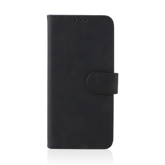 For Ulefone Armor X10 Skin Feel Magnetic Flip Leather Phone Case(Black)