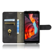 For Ulefone Armor X10 Skin Feel Magnetic Flip Leather Phone Case(Black)