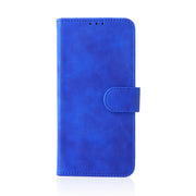 For Ulefone Armor X10 Skin Feel Magnetic Flip Leather Phone Case(Blue)