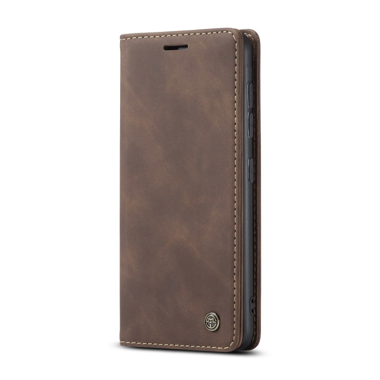 For Galaxy S20 CaseMe Multifunctional Horizontal Flip Leather Case, with Card Slot & Holder & Wallet(Coffee)