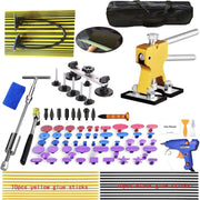 D3 96 in 1 Car Paintless Dent Dings Repair Lifter Tools Kit, Plug Type:UK Plug