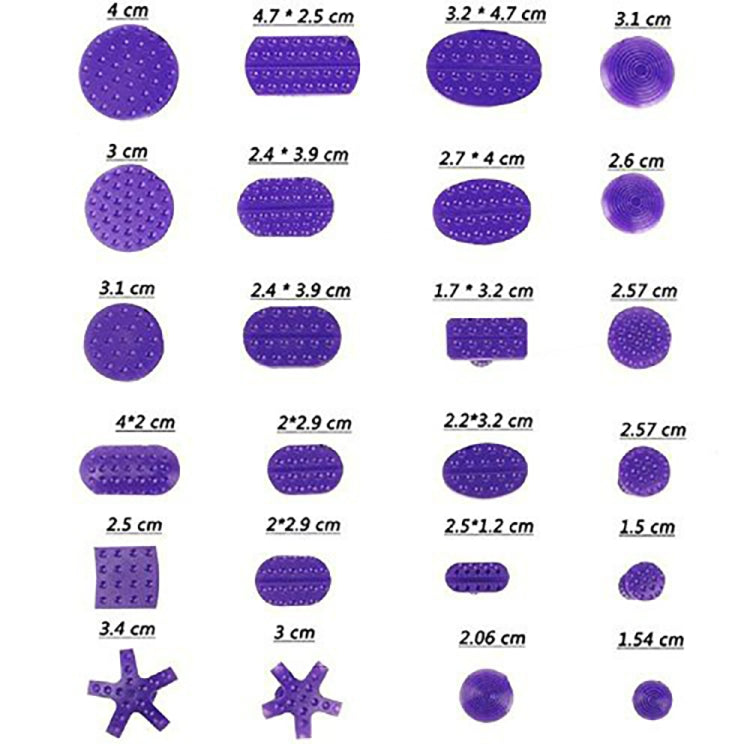 N10 117 in 1 Car Paintless Dent Removal Fender Damage Repair Puller Lifter, Plug Type:UK Plug