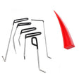 Q1 7 in 1 Car Paintless Dent Repair Hail Remover Hooks Rods Kit - Sheet Metal Tools by PMC TechLife | Online Shopping South Africa | PMC TechLife | Buy Now Pay Later Mobicred