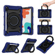 For Honor V6/Tablet V7 Armor Contrast Color Silicone + PC Tablet Case(Navy Blue) - Honor by PMC TechLife | Online Shopping South Africa | PMC TechLife | Buy Now Pay Later Mobicred
