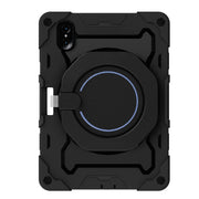 For Honor Tablet V7 Pro Armor Contrast Color Silicone + PC Tablet Case(Black)