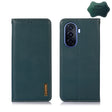 For Huawei Enjoy 50 CN / nova Y70 Plus / Y70 4G CN KHAZNEH Nappa Top Layer Cowhide Leather Phone Case(Green) - free shipping - PMC TechLife - Order now!