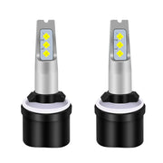 1 Pair 880 DC 12V-24V 12W 1800LM Car LED Fog Light(Yellow Light)