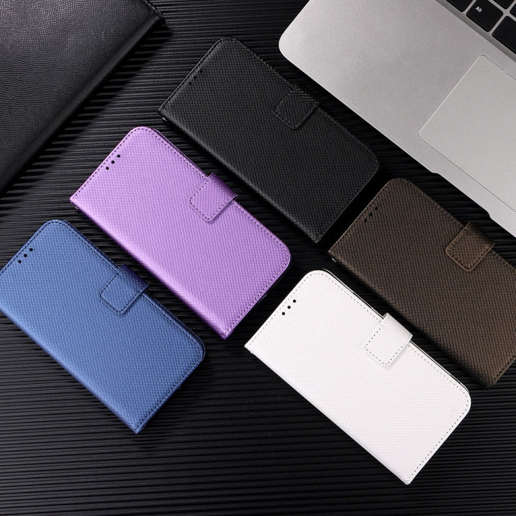 For Blackview A50 Diamond Texture Leather Phone Case(Blue)