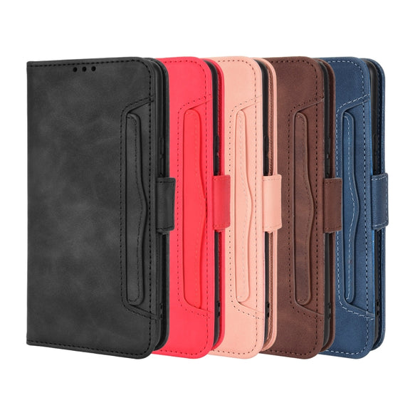 For Blackview A50 Skin Feel Calf Pattern Leather Phone Case(Pink)