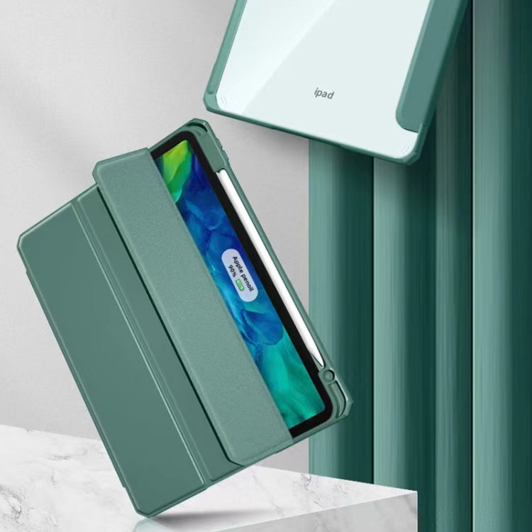 Mutural Pinyue Series Smart Leather Tablet Case For iPad 9.7 2018 / 2017(Green)