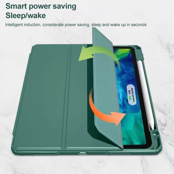 Mutural Pinyue Series Smart Leather Tablet Case For iPad 9.7 2018 / 2017(Mint Green)