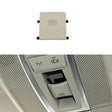Car Dome Light Button Sunroof Window Switch Button for Mercedes-Benz W166 / W292 2012-, Left Driving, Style:Flat(Mercerized Beige) - Car Switches by PMC TechLife | Online Shopping South Africa | PMC TechLife | Buy Now Pay Later Mobicred