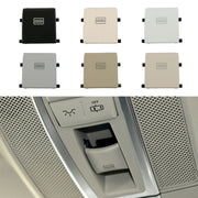 Car Dome Light Button Sunroof Window Switch Button for Mercedes-Benz W166 / W292 2012-, Left Driving, Style:Flat(Grey)