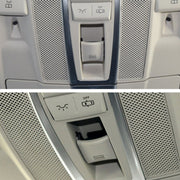 Car Dome Light Button Sunroof Window Switch Button for Mercedes-Benz W166 / W292 2012-, Left Driving, Style:Flat(Mercerized Beige)