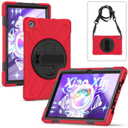 For Lenovo Tab M10 Plus 10.6 3rd Gen 2022 Silicone + PC Protective Tablet Case(Red)