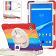 For Lenovo Tab M10 Plus 10.6 3rd Gen 2022 Silicone + PC Protective Tablet Case(Colorful Red) - Lenovo by PMC TechLife | Online Shopping South Africa | PMC TechLife | Buy Now Pay Later Mobicred