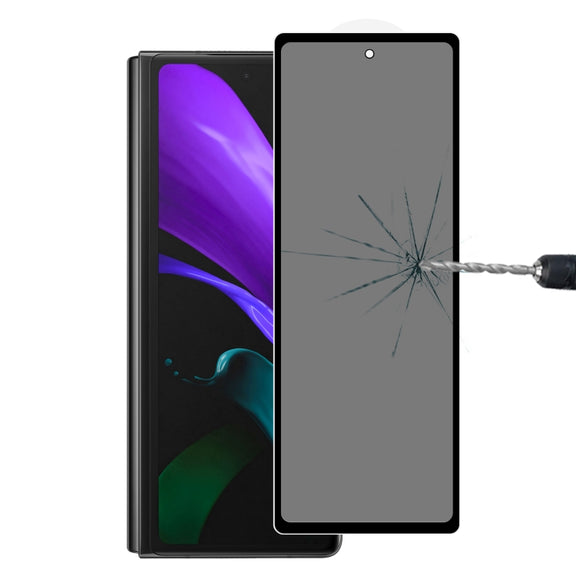 Full Cover Anti-peeping Tempered Glass Film For Samsung Galaxy Z Fold2 5G