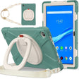 For Lenovo Tab M10 Plus 10.6 3rd Gen 2022 Silicone + PC Protective Tablet Case(Emerald Green) - Lenovo by PMC TechLife | Online Shopping South Africa | PMC TechLife | Buy Now Pay Later Mobicred