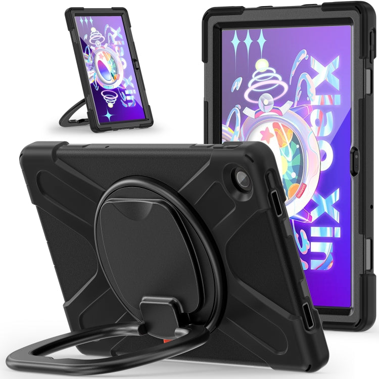 For Lenovo Tab M10 Plus 10.6 3rd Gen 2022 Silicone + PC Protective Tablet Case(Black)