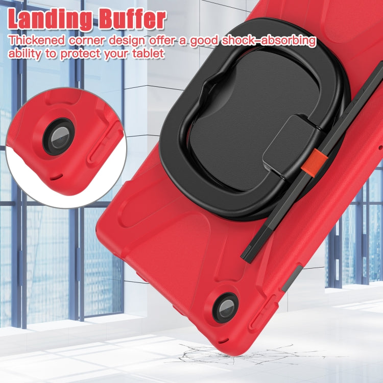 For Lenovo Tab M10 Plus 10.6 3rd Gen 2022 Silicone + PC Protective Tablet Case(Red)