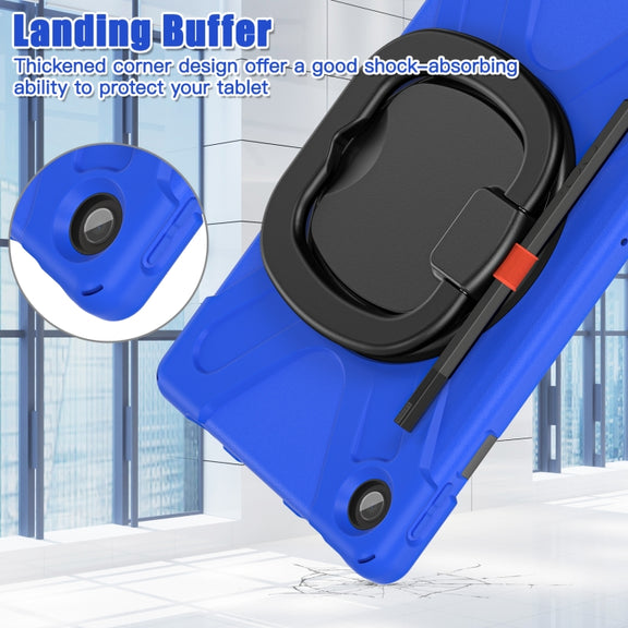 For Lenovo Tab M10 Plus 10.6 3rd Gen 2022 Silicone + PC Protective Tablet Case(Blue)