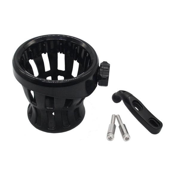 Motorcycle Drinking Holder Cup for Honda GL1800(Black)