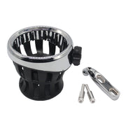 Motorcycle Drinking Holder Cup for Honda GL1800(Silver)