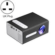 T300 25ANSI LED Portable Home Multimedia Game Projector, Plug Type:UK Plug(Black) - free shipping - PMC TechLife - Order now!