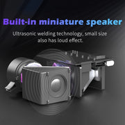 T300 25ANSI LED Portable Home Multimedia Game Projector, Plug Type:UK Plug(Yellow)