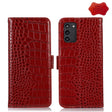 For Nokia G100 Crocodile Top Layer Cowhide Leather Phone Case(Red) - Nokia Cases by PMC TechLife | Online Shopping South Africa | PMC TechLife | Buy Now Pay Later Mobicred
