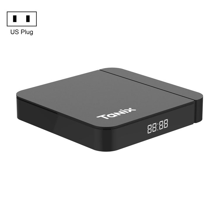 Tanix W2 Amlogic S905 Quad Core Smart TV Set Top Box, RAM:4G+64G With Dual Wifi/BT(US Plug)