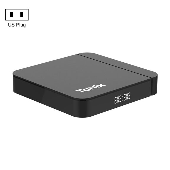 Tanix W2 Amlogic S905 Quad Core Smart TV Set Top Box, RAM:4G+64G With Dual Wifi/BT(US Plug)
