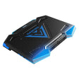 5 Fan 2 USB Lifting Folding Laptop Cooling Stand(Black Blue) - Fan Cooling by PMC TechLife | Online Shopping South Africa | PMC TechLife | Buy Now Pay Later Mobicred