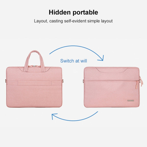 Handbag Laptop Bag Inner Bag, Size:14 inch(Dark Grey)