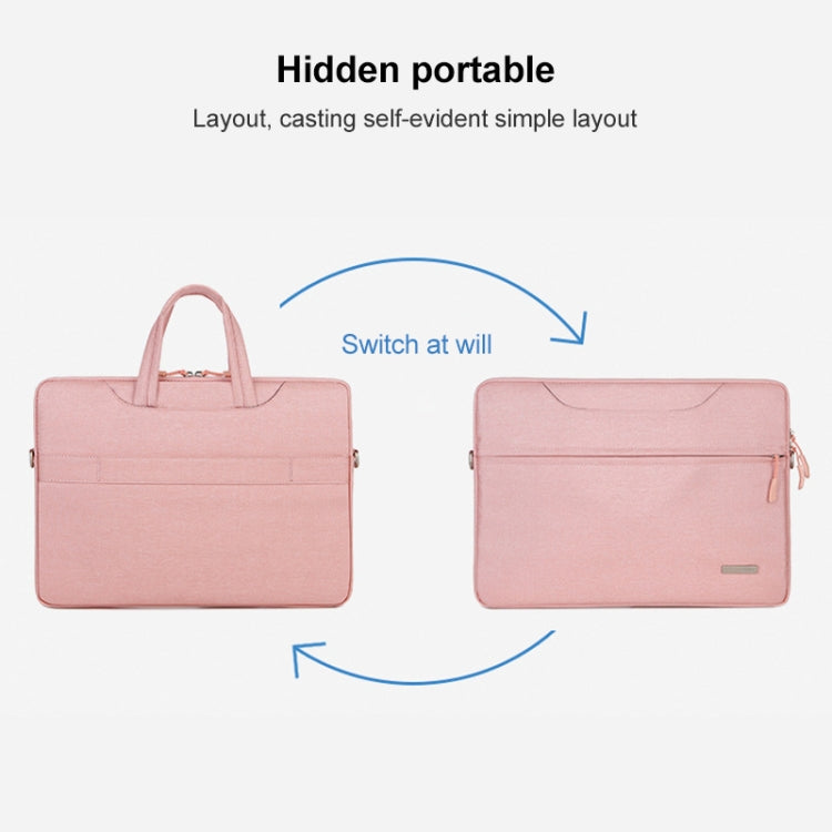 Handbag Laptop Bag Inner Bag, Size:14 inch(Dark Grey)