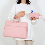 Handbag Laptop Bag Inner Bag with Power Bag, Size:14 inch(Blue)