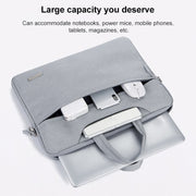 Handbag Laptop Bag Inner Bag with Power Bag, Size:15.6 inch(Pink)