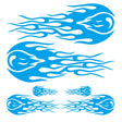D-451 Car Modified Side Door Front Rear Bumpers Rearview Mirror Decorative Sticker(Blue) - Decorative Sticker by PMC TechLife | Online Shopping South Africa | PMC TechLife | Buy Now Pay Later Mobicred