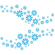 2 PCS/Set D-483 Flower Pattern Car Modified Decorative Sticker(Blue) - Decorative Sticker by PMC TechLife | Online Shopping South Africa | PMC TechLife | Buy Now Pay Later Mobicred