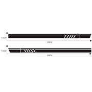 D-655 Universal Car Modified Decorative Sticker(Black)