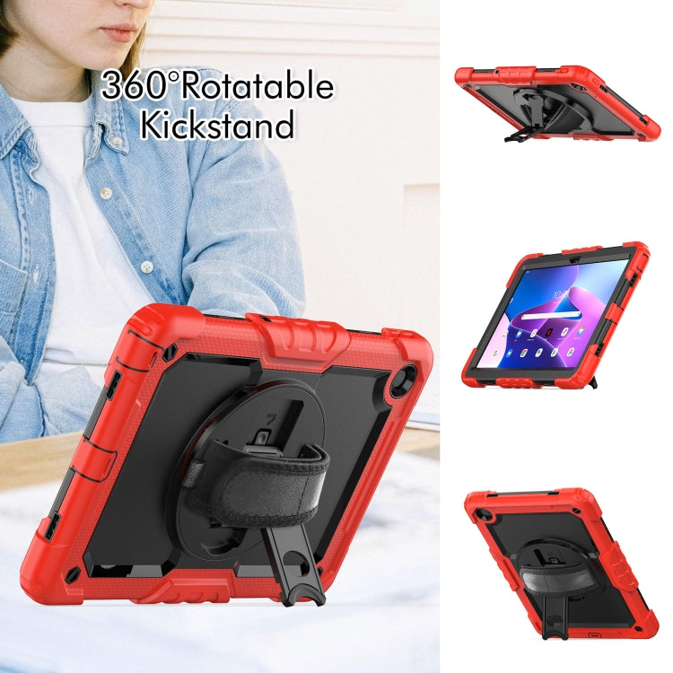 For Lenovo Tab M10 Plus 10.6 3rd Gen 2022 Silicone + PC Tablet Case(Red)