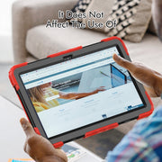 For Lenovo Tab M10 Plus 10.6 3rd Gen 2022 Silicone + PC Tablet Case(Red)
