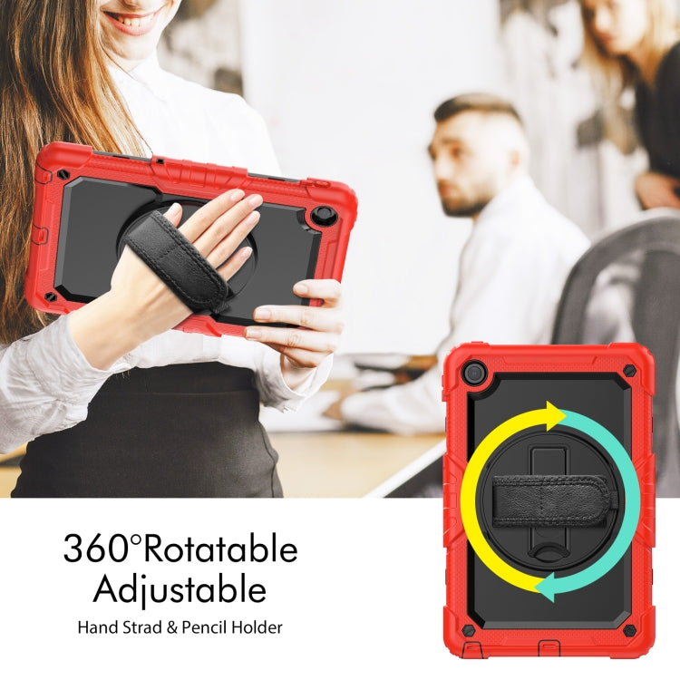 For Lenovo Tab M10 Plus 10.6 3rd Gen 2022 Silicone + PC Tablet Case(Red)